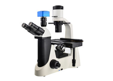 China Het Contrast van de Trinocularfase keerde Optische Microscoop 10x 20x 40x om leverancier