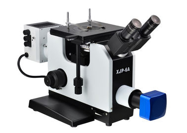 China de Rechte Metallurgische Microscoop xjp-6A van 20X 40X met de Lichtbron van 6V 30W leverancier