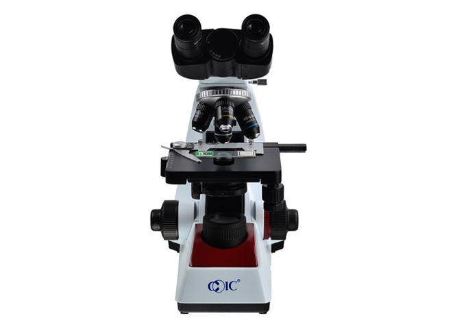 Elektronische Binoculaire Microscoop van het Finity de Optische Systeem met Halogeenlamp