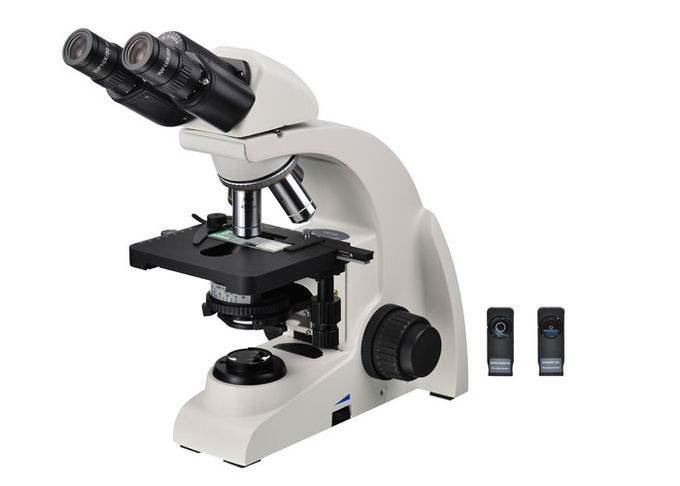 Binoculaire de Microscoop Rechte Microscoop 10x 40x 100x van het Fasecontrast