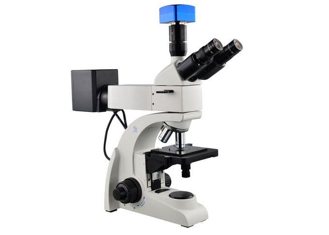 5X de optische Metallurgische Microscoop van Microscooptrinocular met Digitale Camera