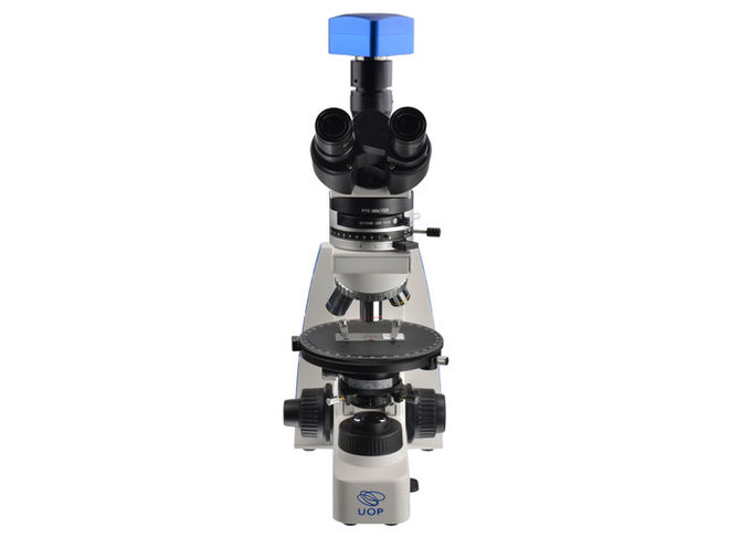De overgebrachte van de Gepolariseerd lichtmicroscopie Hoofd20x 50X Doelstelling van Trinocular